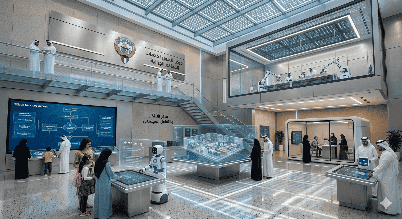 تطوير خدمات المحاكم الجزائية